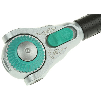 Wera Zyklop 3/8 in Square Ratchet with Ratchet Handle, 199 mm Overall