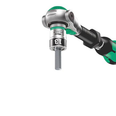 Wera 42-Piece Metric 1/4 in Standard Socket/Bit Set with Ratchet, 6 point; Hex Bit; Phillips Bit; Pozidriv Bit; Slotted