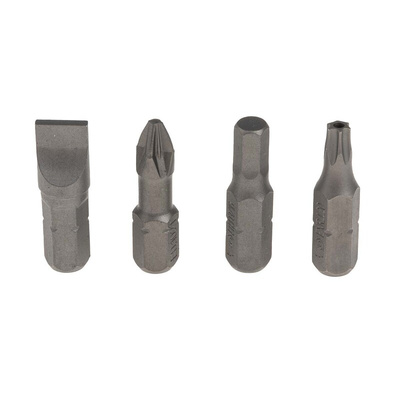 Facom 28-Piece Imperial 1/4 in Standard Socket/Bit Set with Ratchet, 12 point; Hex Bit; Pozidriv Bit; Slotted Bit