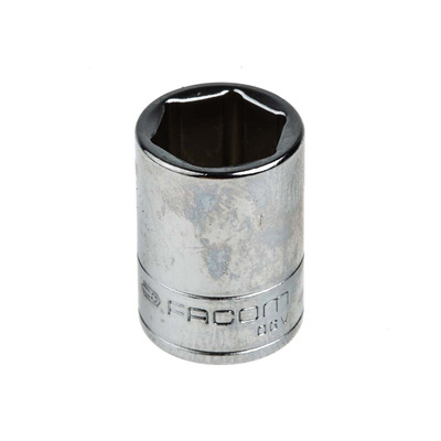 Facom 28-Piece Imperial 1/4 in Standard Socket/Bit Set with Ratchet, 12 point; Hex Bit; Pozidriv Bit; Slotted Bit