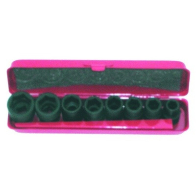 SAM 8-Piece Metric 3/8 in Impact Socket Set , 6 point