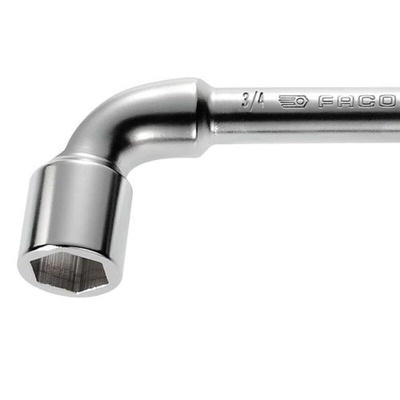 Facom 9/16 in Hex Socket Wrench, 169 mm Overall