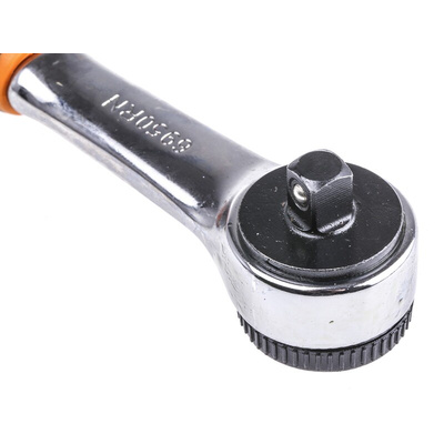 Bahco 1/4 in Square Ratchet with Ratchet Handle, 120 mm Overall