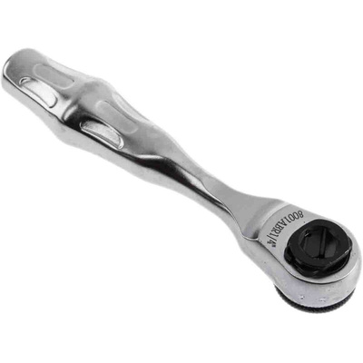 Wera Zyklop 1/4 in Square Ratchet with Ratchet Handle, 87 mm Overall
