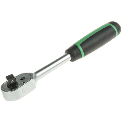 STAHLWILLE 3/8 in Square Ratchet with Ratchet Handle, 193 mm Overall