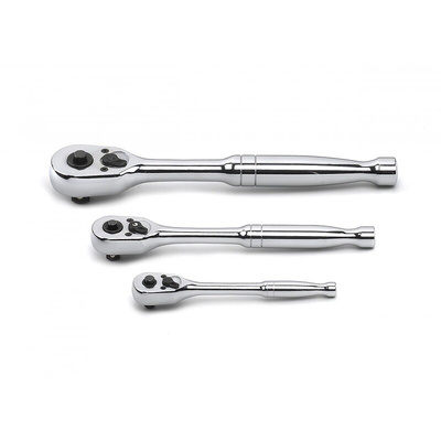 GearWrench 1/2 in, 1/4 in, 3/8 in Socket Spanner Set with Ratchet Handle