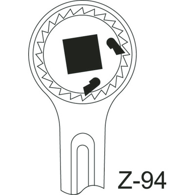 Gedore 3/8 in Square Ratchet with Ratchet Handle, 200 mm Overall