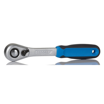 Gedore 3/8 in Square Ratchet with Ratchet Handle, 200 mm Overall