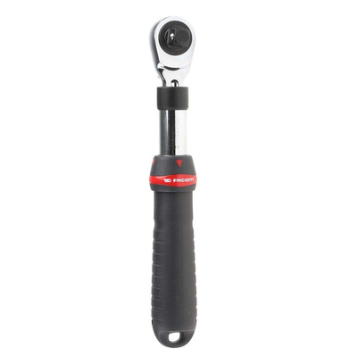 Facom 1/2 in Ratchet with Ratchet Handle, 262 mm Overall