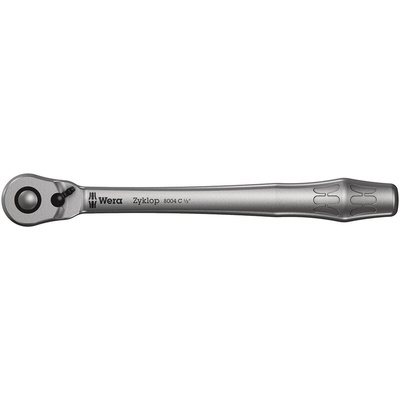 Wera Zyklop 1/2 in Square Ratchet with Ratchet Handle, 281 mm Overall