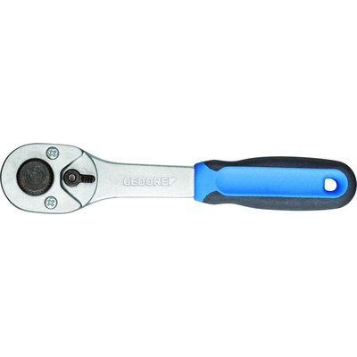 Gedore 5/16 in Hex Ratchet with Ratchet Handle, 130 mm Overall