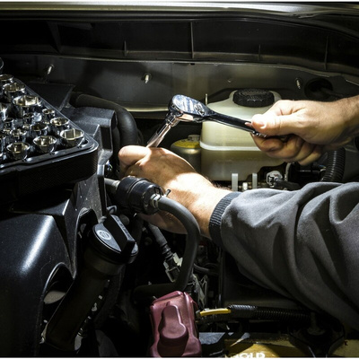 GearWrench 1/2 in Ratchet with Ratchet Handle, 11.02 in Overall