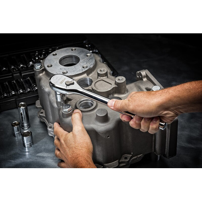 GearWrench 1/2 in Ratchet with Ratchet Handle, 11.02 in Overall
