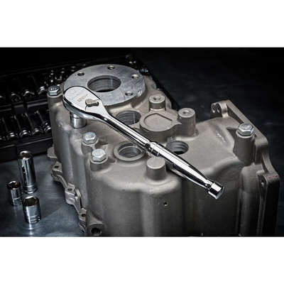 GearWrench 1/2 in Ratchet with Ratchet Handle, 11.02 in Overall
