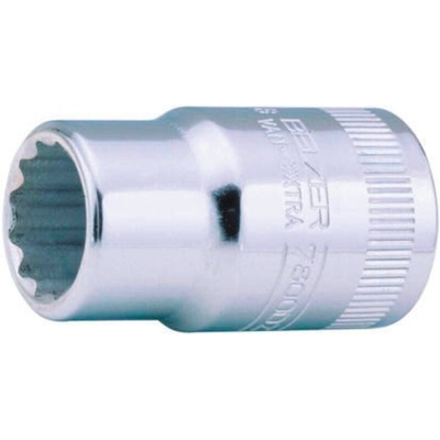 Bahco 1/2 in Drive 26mm Standard Socket, 12 point, 43 mm Overall Length