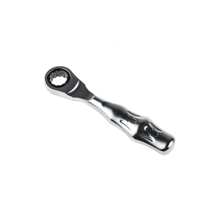 Wera Zyklop Mini 2 1/4 in Bi-Hex Ratchet with Ratchet Handle, 107 mm Overall