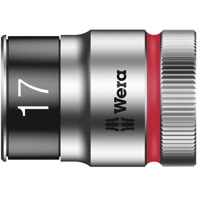 Wera 1/2 in Socket Wrench, 37 mm Overall