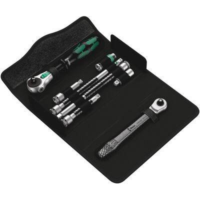 Wera Zyklop 1/4 in Square Ratchet, 152 mm Overall
