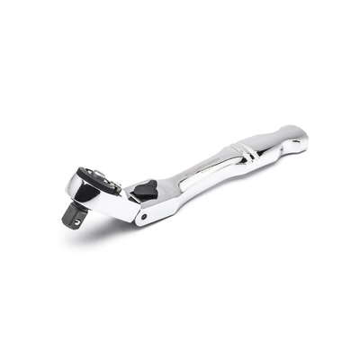GearWrench 1/4 in Square Ratchet Socket Wrench with Ratchet Handle, 6 in Overall