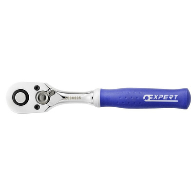 Expert by Facom 1/4 in Ratchet with Ratchet Handle, 140 mm Overall