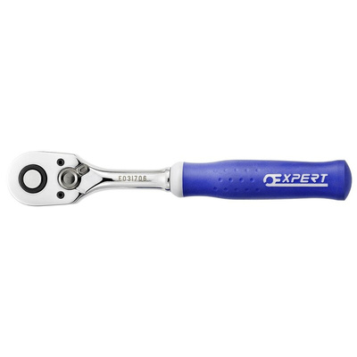 Expert by Facom 3/8 in Ratchet with Ratchet Handle, 200 mm Overall
