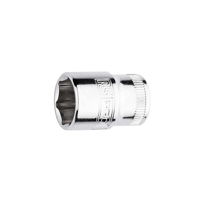 RS PRO 1/4 in Drive 12mm Standard Socket, 6 point, 25 mm Overall Length