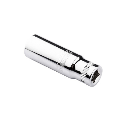 RS PRO 1/4 in Drive 10mm Deep Socket, 6 point, 50 mm Overall Length