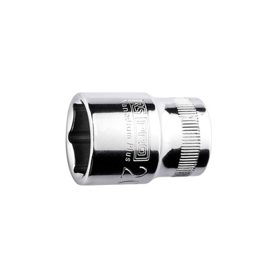 RS PRO 1/2 in Drive 13mm Standard Socket, 6 point, 38 mm Overall Length