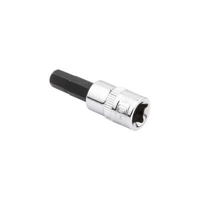 RS PRO 1/4 in Drive Bit Socket, Hex Bit, 6mm, 37 mm Overall Length