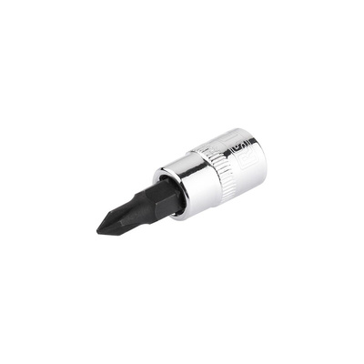 RS PRO 1/4 in Drive Bit Socket, Phillips Bit, PH2, 37 mm Overall Length