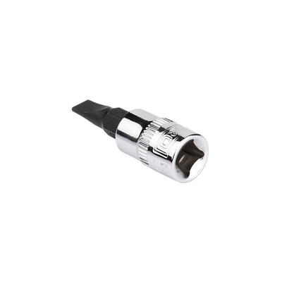 RS PRO 1/4 in Drive Bit Socket, Slotted Bit, 5.5mm