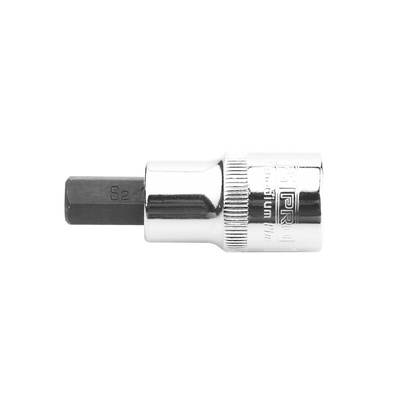 RS PRO 1/2 in Drive Bit Socket, Hex Bit, 5mm, 55 mm Overall Length