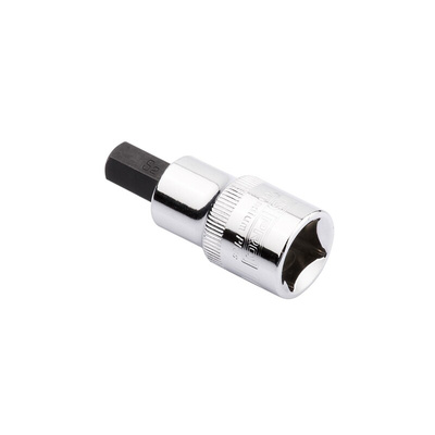 RS PRO 1/2 in Drive Bit Socket, Hex Bit, 14mm, 55 mm Overall Length