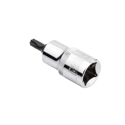 RS PRO 1/2 in Drive Bit Socket, Torx Bit, T25, 55 mm Overall Length