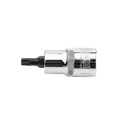 RS PRO 1/2 in Drive Bit Socket, Torx Bit, T45, 55 mm Overall Length