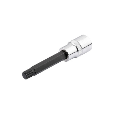 RS PRO 1/2 in Drive Bit Socket, XZN Spline Bit, M14, 100 mm Overall Length