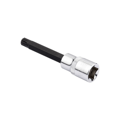 RS PRO 1/2 in Drive Bit Socket, XZN Spline Bit, M14, 100 mm Overall Length