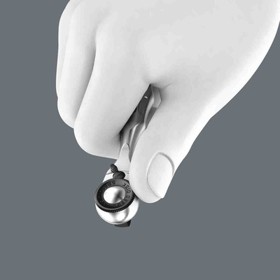 Wera 8008 A Zyklop Mini 3 1/4 in Square Ratchet