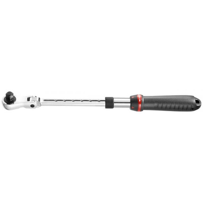 Facom 1/2 in Square Socket Wrench with Extendable Ratchet Handle, 304 mm Overall