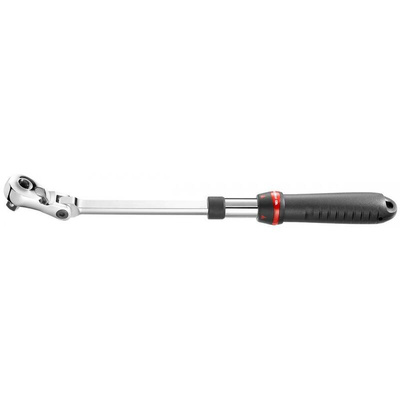 Facom 1/2 in Square Socket Wrench with Extendable Ratchet Handle, 304 mm Overall
