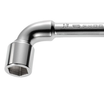 Facom 1/4 in Hex Socket Wrench, 102 mm Overall