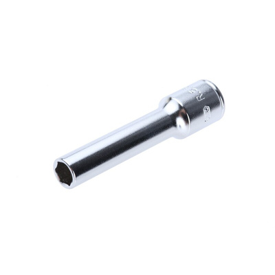 Facom 1/4 in Drive 5.5mm Deep Socket, 6 point, 50.5 mm Overall Length