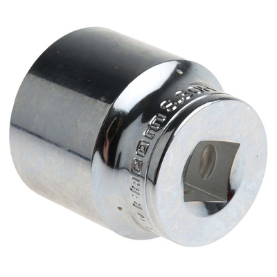 Facom 1/2 in Drive 30mm Standard Socket, 6 point, 44 mm Overall Length