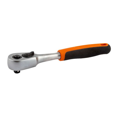 Bahco 6950QR 1/4 in Square Ratchet with Comfortable Handle Handle, 145 mm Overall