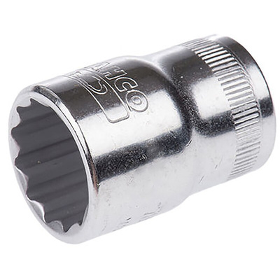 Bahco 1/2 in Drive 10mm Standard Socket, 12 point, 38 mm Overall Length