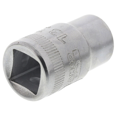Bahco 1/2 in Drive 13mm Standard Socket, 12 point, 38 mm Overall Length