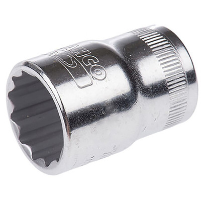 Bahco 1/2 in Drive 13mm Standard Socket, 12 point, 38 mm Overall Length