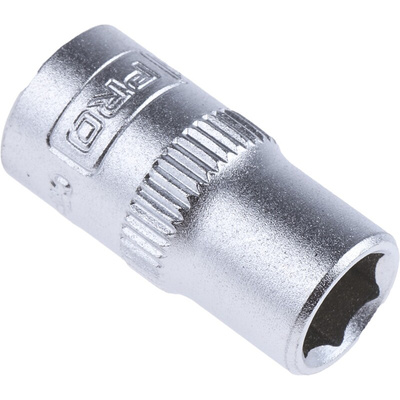 RS PRO 1/4 in Drive 7mm Standard Socket, 6 point
