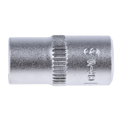 RS PRO 1/4 in Drive 8mm Standard Socket, 6 point