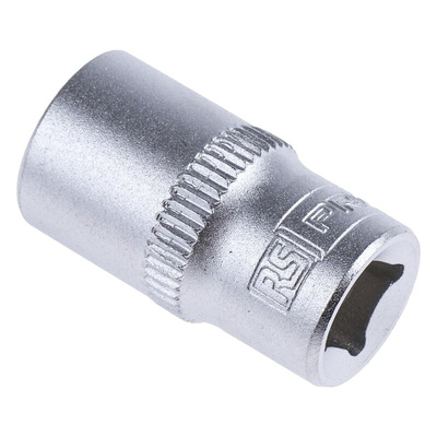 RS PRO 1/4 in Drive 10mm Standard Socket, 6 point